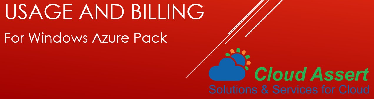 Usage and Billing for Windows Azure Pack